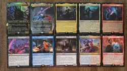 MTG Magic the Gathering Collection Lot 100 Rares/Mythics w/ 5 Foils NM #145 - Image 1