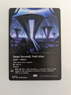 Susur Secundi, Void Altar (Borderless) #0284 Edge Of Eternities 2025 MTG - Image 1