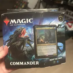 Magic the Gathering MTG - Reap the Tides Commander Legends Commander Deck New 701575680566 - Image 1