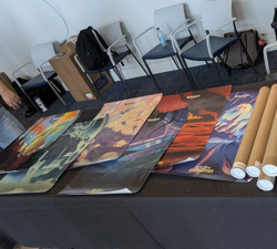 MTG Edge Of Eternities Posters Set Of 6 GenCon 2025 Sealed In Tube - Image 1