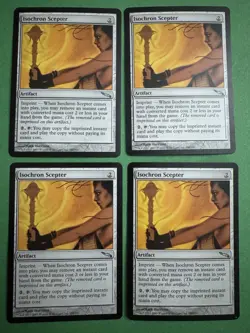 ISOCHRON SCEPTER x4 (play set) Mirrodin MtG Magic the Gathering - Image 1