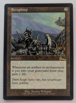 Magic Mtg Urza's Legacy Scrapheap near mint - Image 1