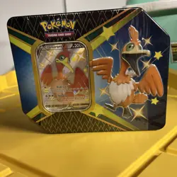 POKEMON TCG Cramorant V Shinig Fates Tin!!!! 6 Booster Packs!!! - Image 1