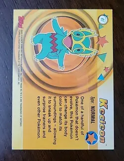 LP! TOPPS POKEMON ADVANCED KECLEON # 41 - Image 2