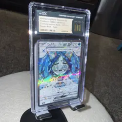 Wellspring Mask Ogerpon ex SR 117/101 Mask of Change Pokemon Jap. Pristine 10 - Image 3