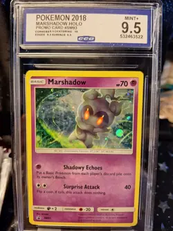 Pokemon 2018 Marshadow Holo Promo #SM93 - CCG 9.5 - Image 1