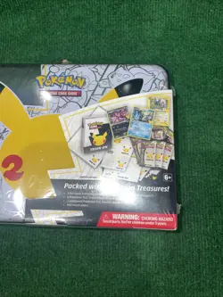 Pokemon Celebrations Collector’s Chest 25th Anniversary Lunch Box Tin - Image 3