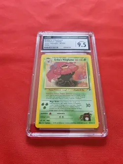 Pokemon: Erika's Vileplume Gym Heroes Holo Rare #5/132 2000 - CGC 9.5 Mint+ - Image 3