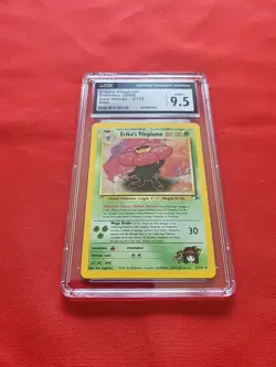 Pokemon: Erika's Vileplume Gym Heroes Holo Rare #5/132 2000 - CGC 9.5 Mint+ - Image 4