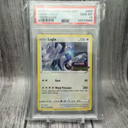 Pokemon Lugia Vivid Voltage Prerelease Holo Promo SWSH069 PSA 10 - Image 1