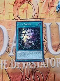 Black Garden MP25-EN132 Prismatic Secret Rare 1st Edition NM Yugioh - Image 1