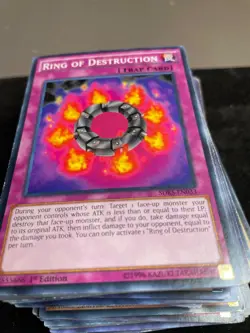 100 YUGIOH CARDS COLLECTION WITH HOLO FOILS & RARES!! - Image 1