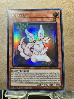 Purrely AMDE-EN013 Amazing Defenders 1st Edition Ultra Rare MINT YUGIOH - Image 1