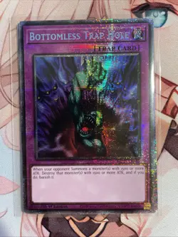 Yugioh! Bottomless Trap Hole MP25-EN018 Mega Pack STARLIGHT RARE - Image 1