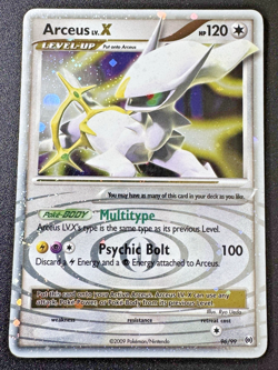 Arceus LV.X 96/99 Platinum Arceus Pokemon Card Holo Foil Rare MP - Image 1