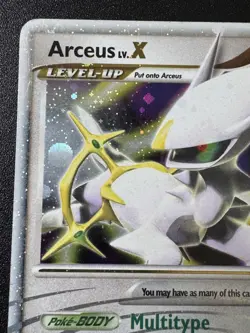 Arceus LV.X 96/99 Platinum Arceus Pokemon Card Holo Foil Rare MP - Image 3