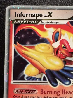 Infernape LV.X 121/130 Diamond & Pearl Pokemon Card Holo Foil Rare MP - Image 3