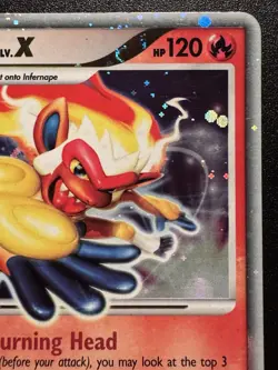 Infernape LV.X 121/130 Diamond & Pearl Pokemon Card Holo Foil Rare MP - Image 4