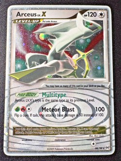 Arceus LV.X 95/99 Platinum Arceus Pokemon Card Holo Foil Rare MP - Image 1