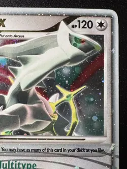 Arceus LV.X 95/99 Platinum Arceus Pokemon Card Holo Foil Rare MP - Image 4