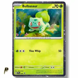 Bulbasaur SVP045 -2023 Scarlet Violet Cosmos Holo Promo Pokemon Card NM - Image 1