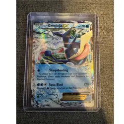 Pokemon TCG Greninja EX XY20 Promo Holo Basic 170 HP English 2014 Card - Image 1