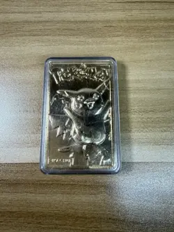 Pikachu 1999 Pokemon 23K Gold-Plated Burger King Promo Trading Card In Case - Image 5