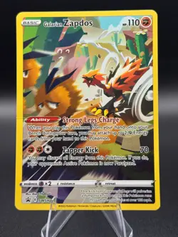 2023 Pokemon Galarian Zapdos SWSH283 SWSH: Sword & Shield Promo Cards Holo - Image 1