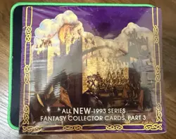 TSR AD&D 2nd Ed. 1993 Fantasy Trading Cards, Part 3 Purple Box (36 Packs) - NIS - Image 1