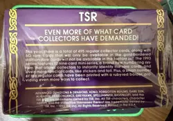 TSR AD&D 2nd Ed. 1993 Fantasy Trading Cards, Part 3 Purple Box (36 Packs) - NIS - Image 2