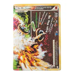 1x Pokemon Ho-Oh Legend Bottom Card 112/123 HeartGold SoulSilver TCG Bottom LP - Image 1
