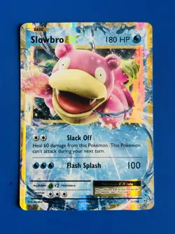 Slowbro EX 26/108 Ultra Rare Evolutions Pokemon TCG Card - Image 1