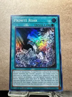 Primite Roar Super Rare 1st Edition ROTA-EN059 Yugioh - Image 1