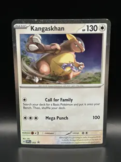 Kangaskhan 202 - Pokemon Scarlet & Violet Black Star Promo Card - NM - Image 1
