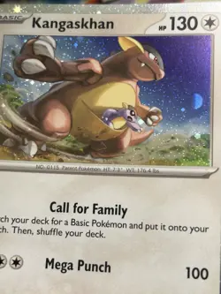 Kangaskhan 202 - Pokemon Scarlet & Violet Black Star Promo Card - NM - Image 2