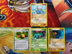 Vintage Pokemon Card Lot Reverse Holo Fire Crystal Guardian Venusaur - Image 1