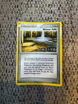 2005 Pokemon EX Deoxys #89 Meteor Falls Reverse Holo NM Rare Card STAMPED - Image 1