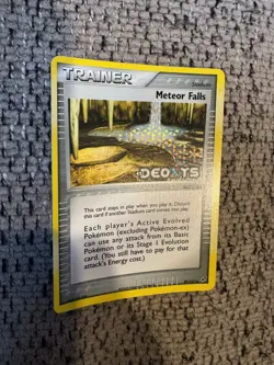 2005 Pokemon EX Deoxys #89 Meteor Falls Reverse Holo NM Rare Card STAMPED - Image 3