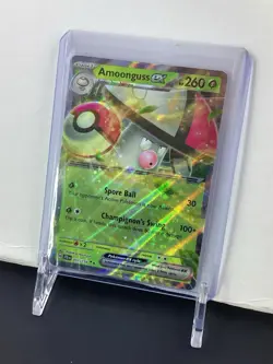 Pokemon Amoongus EX Double Rare Holo Card 011/159 Journey Together - Image 1