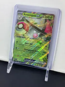 Pokemon Amoongus EX Double Rare Holo Card 011/159 Journey Together - Image 3