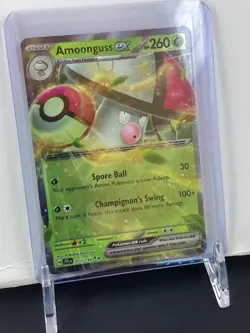 Pokemon Amoongus EX Double Rare Holo Card 011/159 Journey Together - Image 4