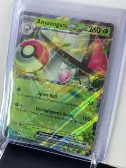 Pokemon Amoongus EX Double Rare Holo Card 011/159 Journey Together - Image 5