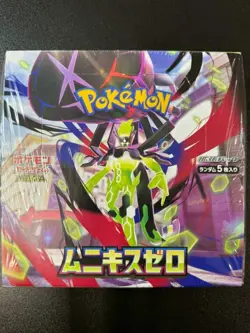 28811# NEW Pokemon Card MEGA Booster Box Munikis Nihil Zero M3 Japanese Sealed - Image 1