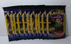 (11) Pokemon Card Lot - Sword and Shield Base - 3 Card Booster Pack - New Sealed - Image 1
