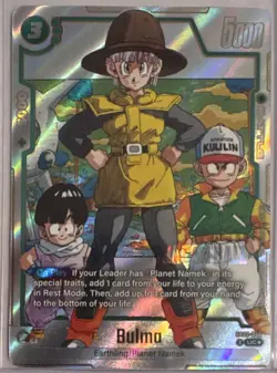 Bandai Bulma SB02-044 Holo Battle Card Dragon Ball Super Card Game English - Image 1