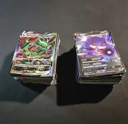 214 Lot Pokemon TCG Chinese Card RR RRR Gengar Rayquaza Umbreon Charizard # JL89 - Image 3