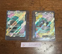 Pokemon TCG Bellibolt ex Holo Lightning Lot - 2 Cards English 195/193 192/193 - Image 1