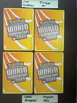 Pokemon World Championships 15 Cards 2008 2009 2010 2011 Flygon Gallade Chansey - Image 2
