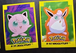 JIGGLYPUFF X WIGGLYTUFF LOT - RARE TCG NAVARRETE BUILDABLE CARD VINTAGE 2000 - Image 1