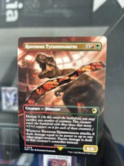 MTG Ravenous Tyrannosaurus R Reg #18 REX Jurassic World Collection - Image 1